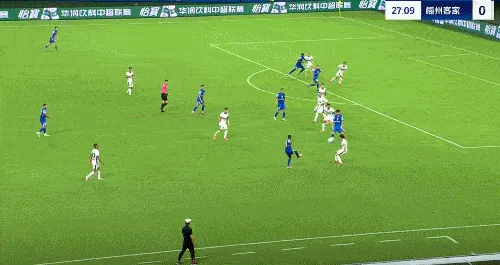 马纳法塞球，吴曦禁区插上抽射远角破门，申花2-0梅州